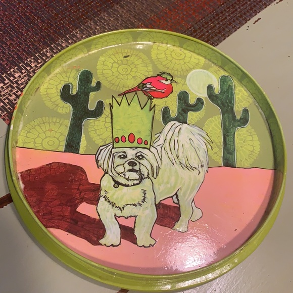 creative co op Jessica Swift tin dog trays - Picture 2 of 5